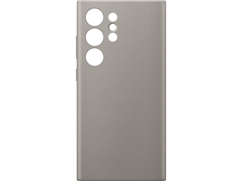 Samsung Back Cover Vegan Leather Galaxy S24 Ultra Taupe