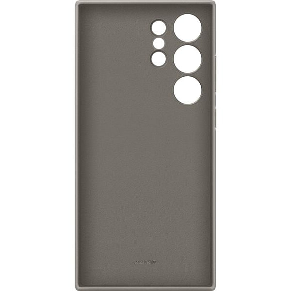 Samsung Back Cover Vegan Leather Galaxy S24 Ultra Taupe