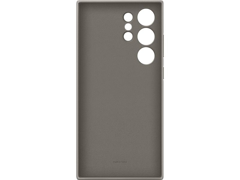 Samsung Back Cover Vegan Leather Galaxy S24 Ultra Taupe