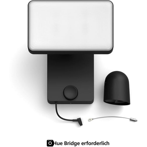 Philips Hue Secure Flutlichtkamera Schwarz