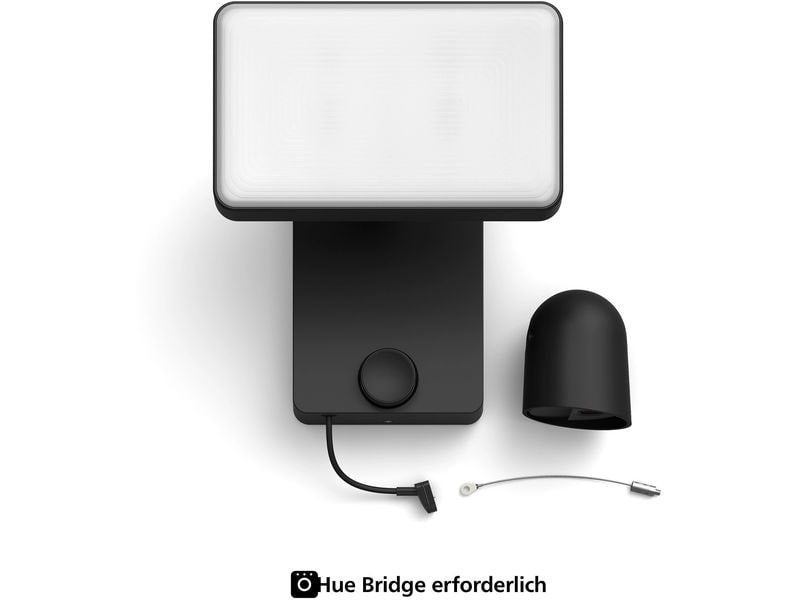 Philips Hue Secure Flutlichtkamera Schwarz