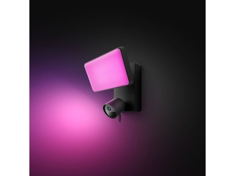 Philips Hue Secure Flutlichtkamera Schwarz