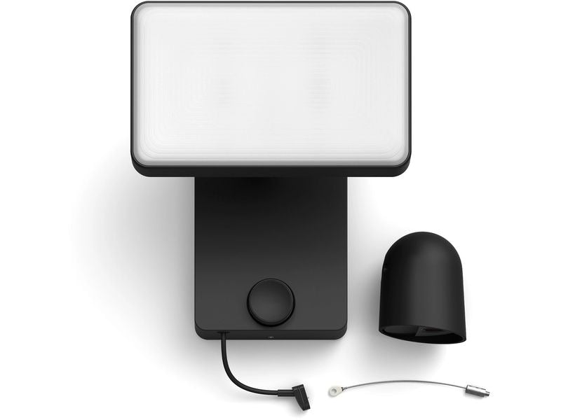 Philips Hue Secure Flutlichtkamera Schwarz