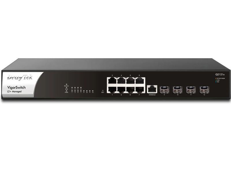 DrayTek Switch VigorSwitch Q2121x 12 Port