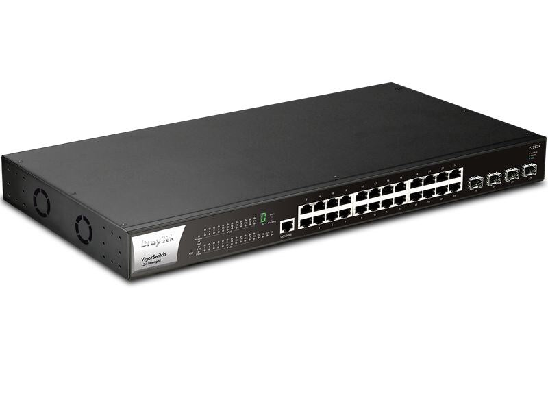 DrayTek PoE Switch VigorSwitch P2282x 28 Port