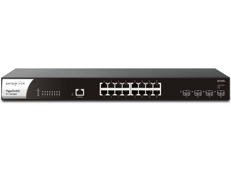 DrayTek Switch VigorSwitch Q2200x 20 Port