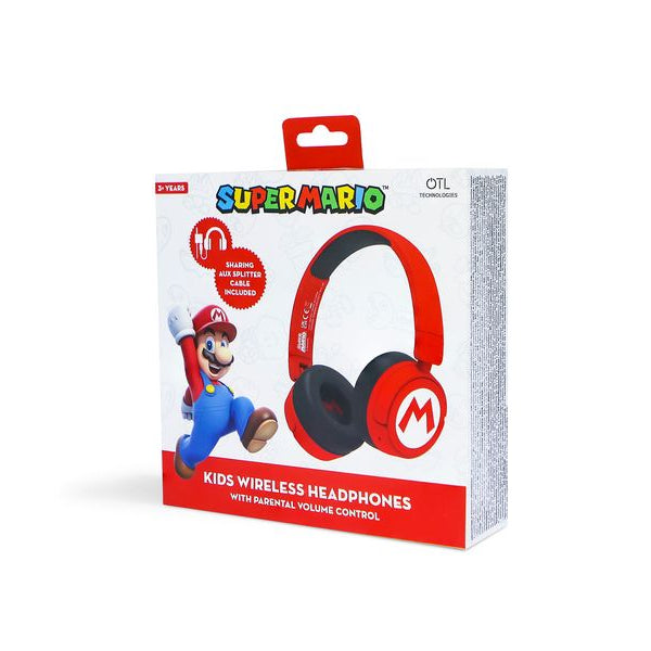 OTL On-Ear-Kopfhörer Super Mario Rot