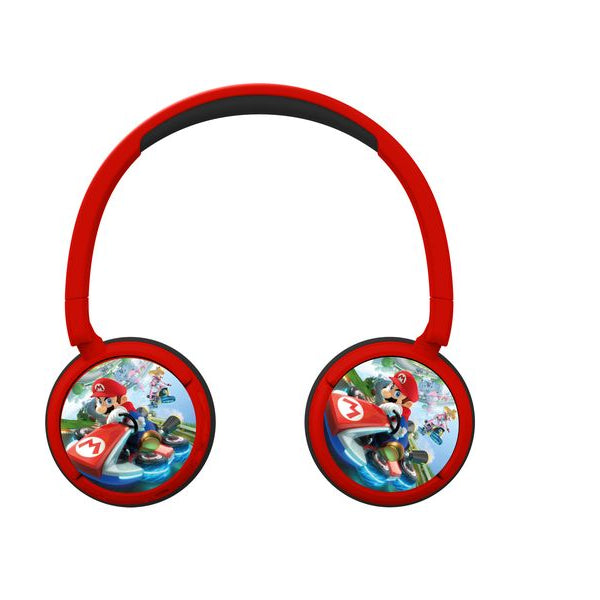 OTL On-Ear-Kopfhörer Mario Kart Schwarz; Rot