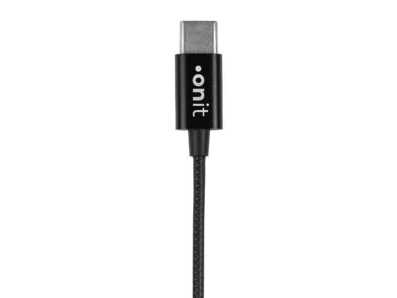 onit In-Ear-Kopfhörer USB Typ-C Schwarz