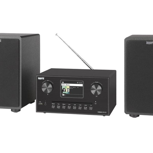 Imperial Micro-HiFi Anlage Dabman i310 CD Schwarz
