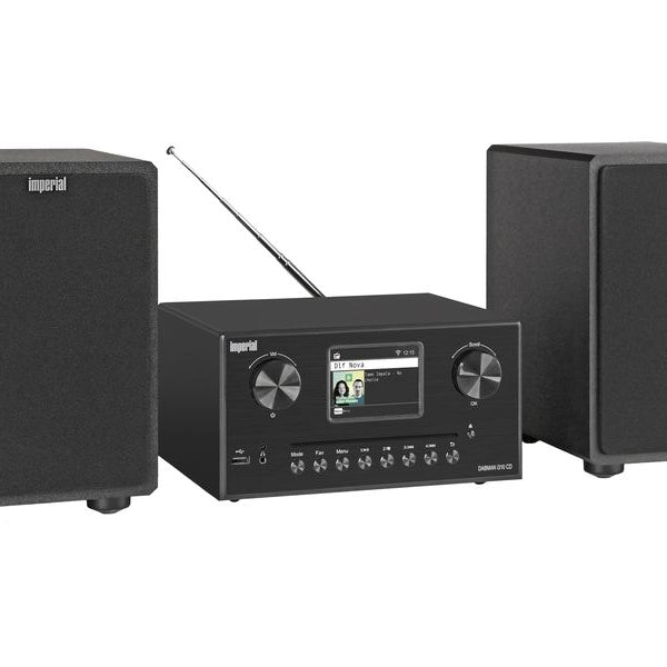 Imperial Micro-HiFi Anlage Dabman i310 CD Schwarz