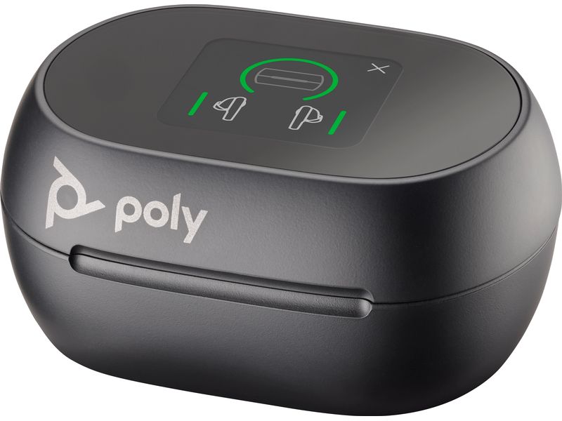 Poly Headset Voyager Free 60+ UC USB-C, Schwarz