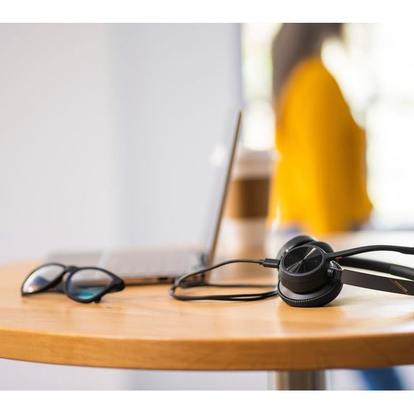 Poly Headset Voyager 4320 UC Duo USB-C, ohne Ladestation