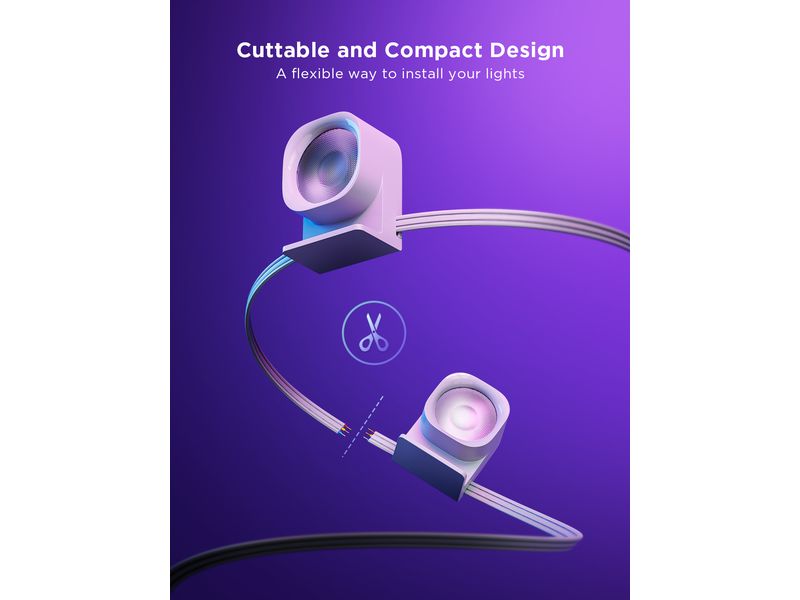 Govee LED String-Downlights, RGBIC, 3 m