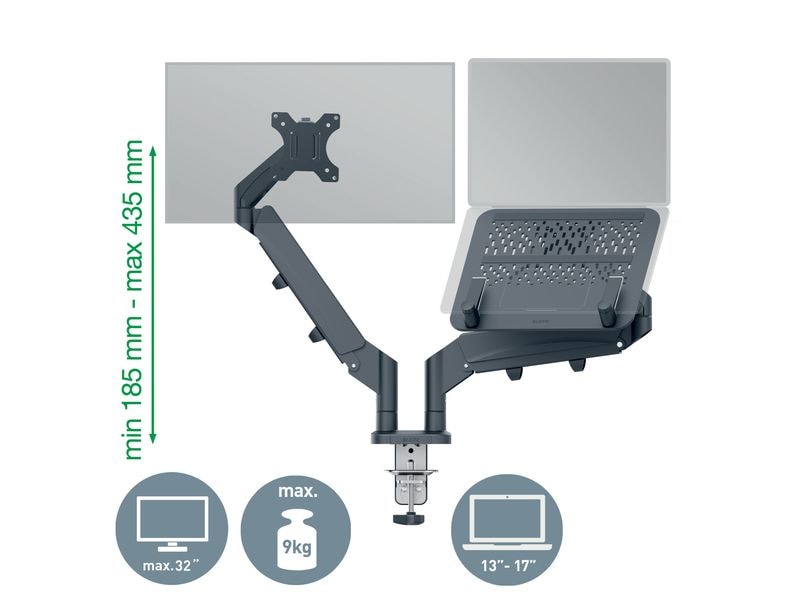 Leitz Ergo Dual Monitorarm