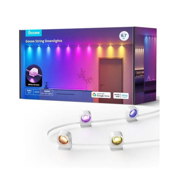 Govee LED String-Downlights, RGBIC, 5 m