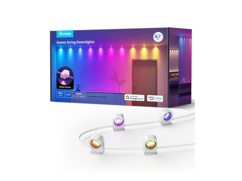 Govee LED String-Downlights, RGBIC, 5 m