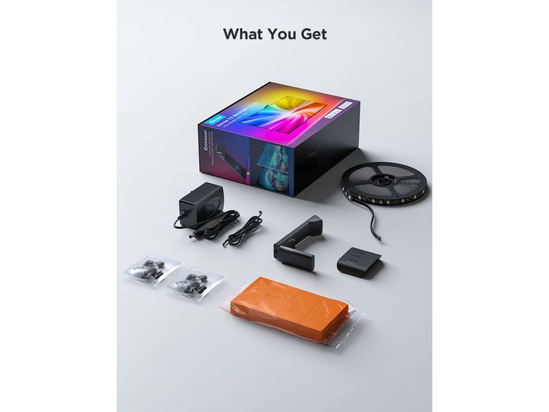 Govee Envisual TV Backlight T3, 75"-85", RGBICW, WiFi, BT