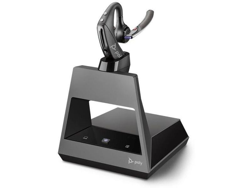 Poly Headset Voyager 5200 Office Teams USB-C, 2-Way Base