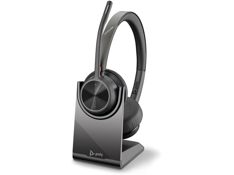 Poly Headset Voyager 4320 MS Duo USB-C, inkl. Ladestation