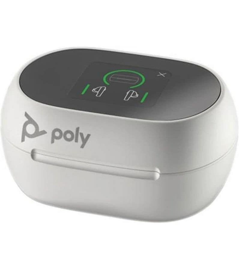 Poly Headset Voyager Free 60+ MS USB-A, Weiss