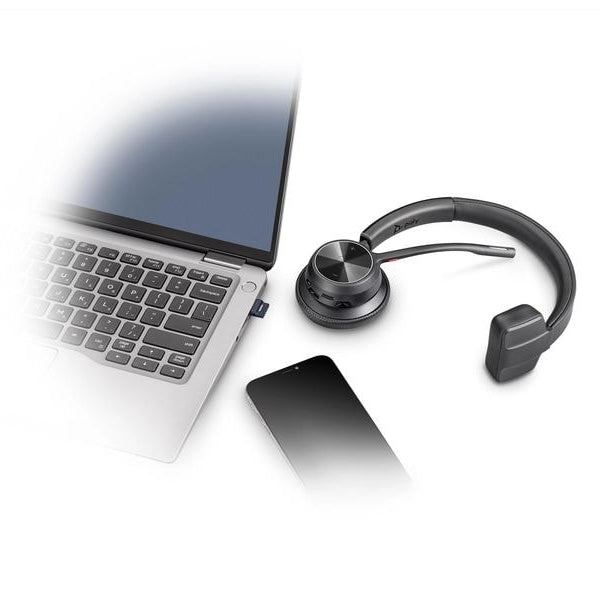 Poly Headset Voyager 4310 UC Mono USB-C, inkl. Ladestation