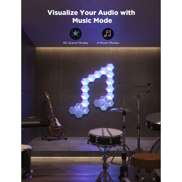 Govee Panelleuchte Glide Hexa Ultra, Erweiterung, 1 Stück