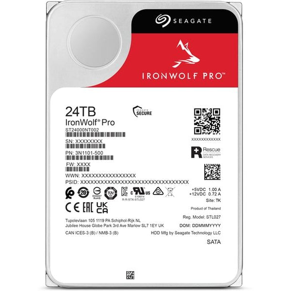 Seagate Harddisk IronWolf Pro 3.5