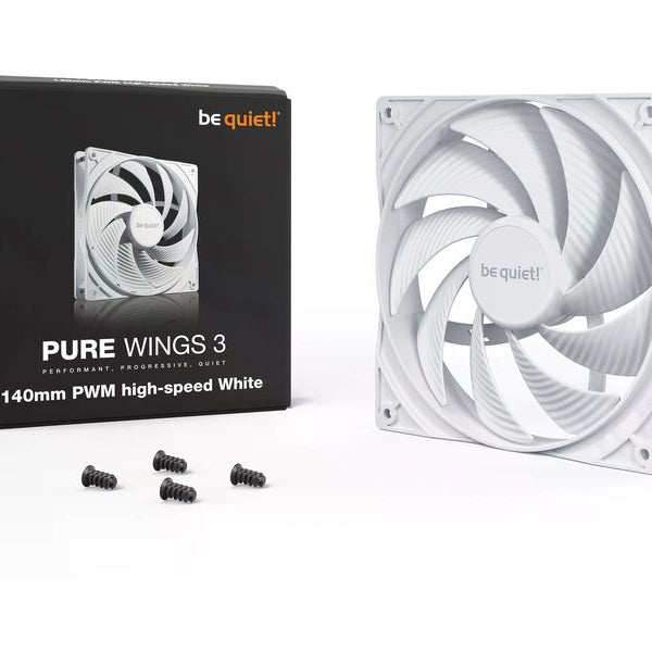 be quiet! PC-Lüfter Pure Wings 3 PWM high-speed 140 mm