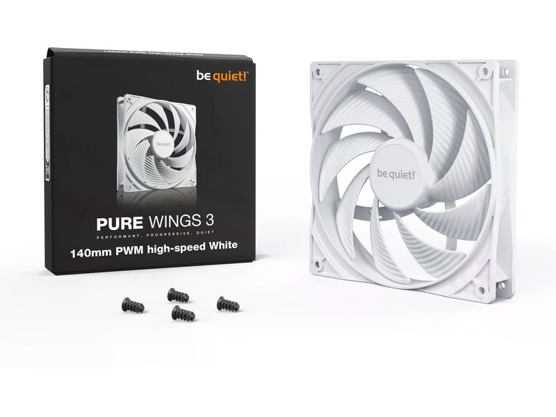 be quiet! PC-Lüfter Pure Wings 3 PWM high-speed 140 mm