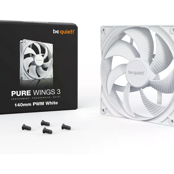be quiet! PC-Lüfter Pure Wings 3 PWM 140 mm