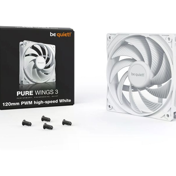 be quiet! PC-Lüfter Pure Wings 3 PWM high-speed 120 mm