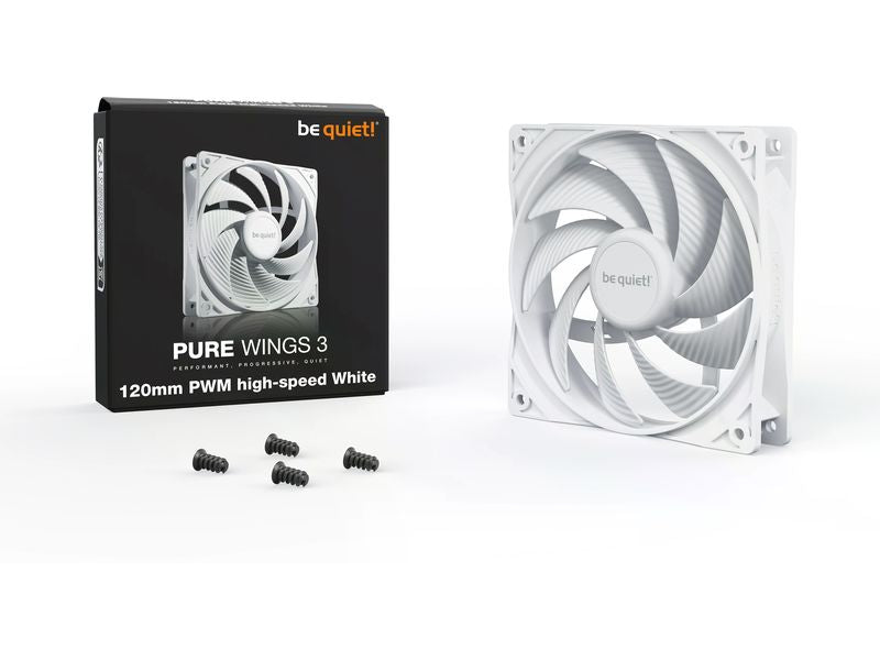 be quiet! PC-Lüfter Pure Wings 3 PWM high-speed 120 mm