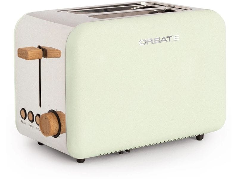 Create Toaster Retro Pastelgrün