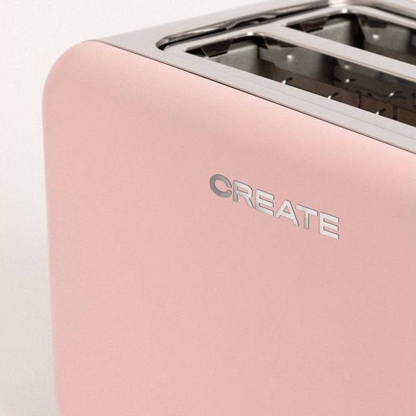 Create Toaster Retro Pastelrosa