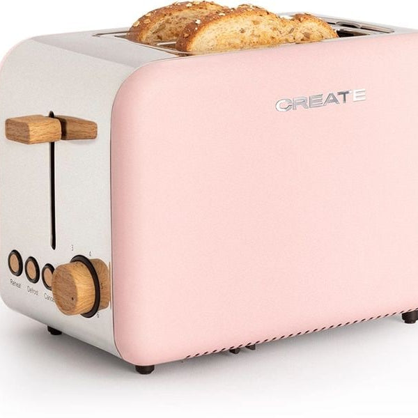 Create Toaster Retro Pastelrosa