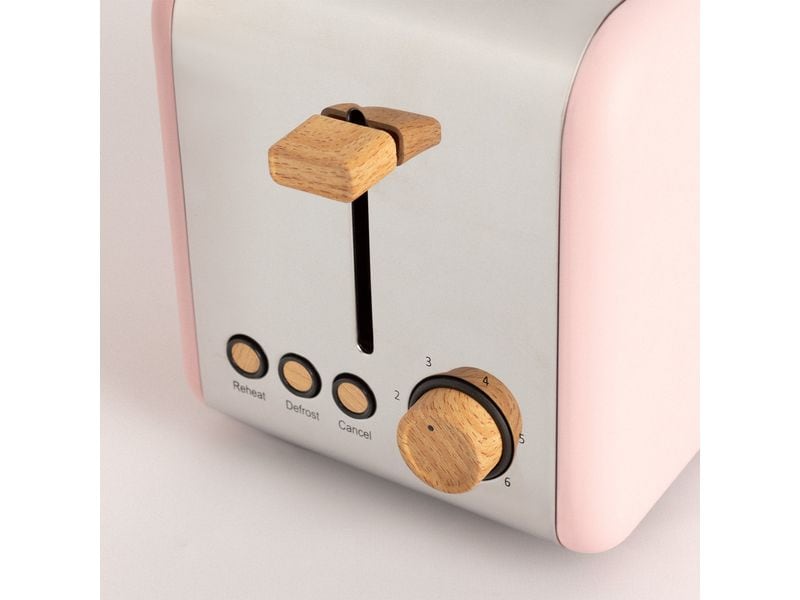 Create Toaster Retro Pastelrosa