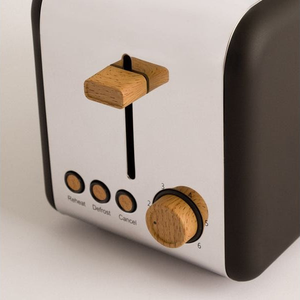 Create Toaster Retro Schwarz