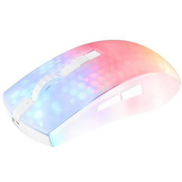 DELTACO Gaming-Maus GAM-145-W Weiss/Trasparent