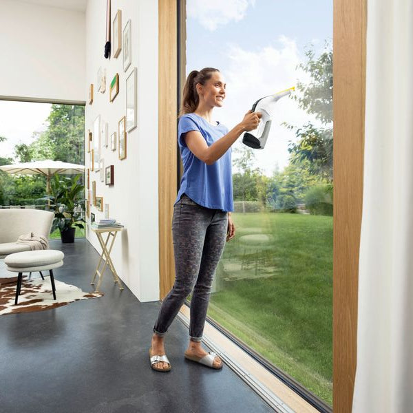Kärcher Fenstersauger WV 6 Plus Schwarz/Weiss