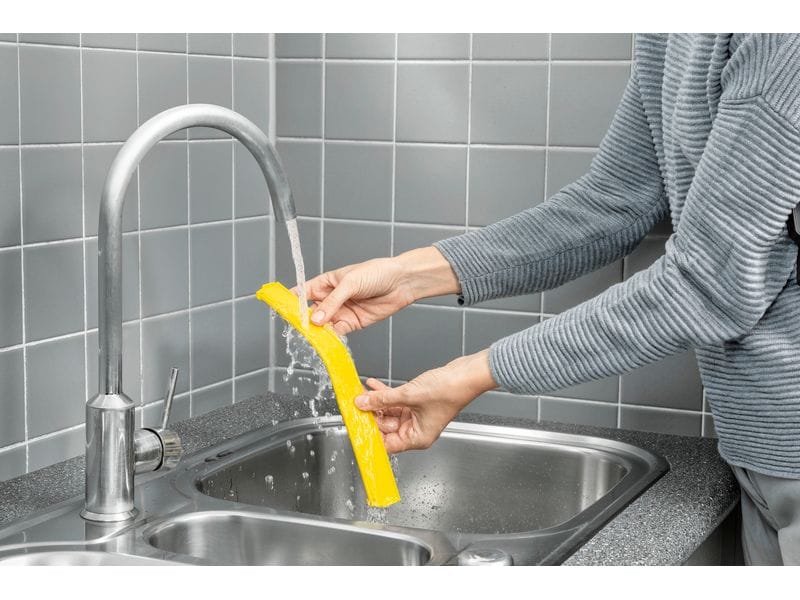 Kärcher Fenstersauger WV 4-4 Plus Schwarz/Weiss