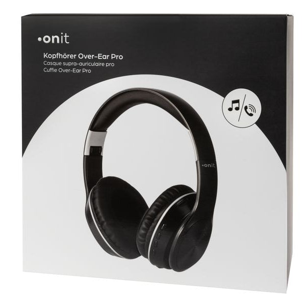 onit Wireless Over-Ear-Kopfhörer Schwarz