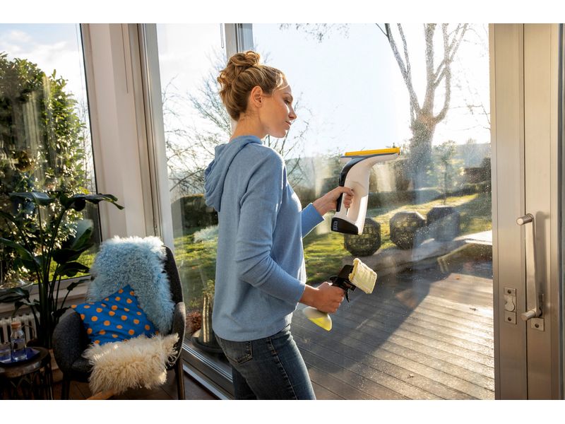 Kärcher Fenstersauger WV 4-4 Plus Schwarz/Weiss