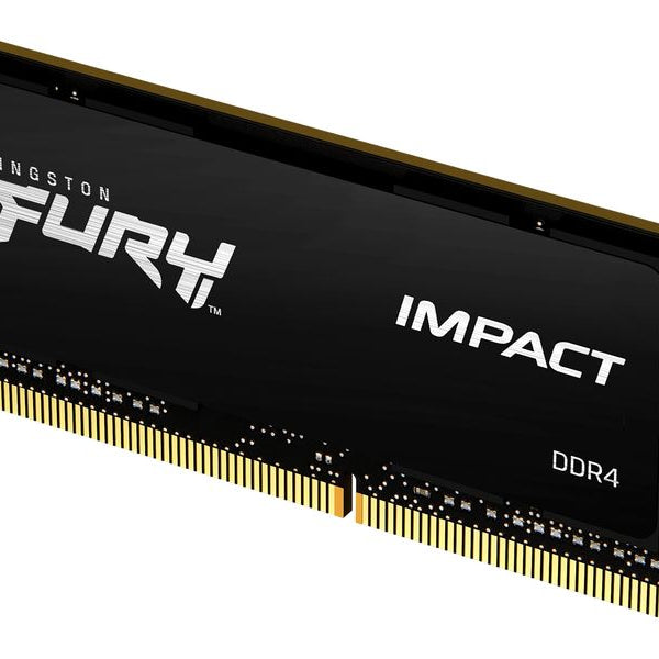 Kingston Fury Impact, SO-DIMM, DDR4 32GB, 3200MHz - schwarz