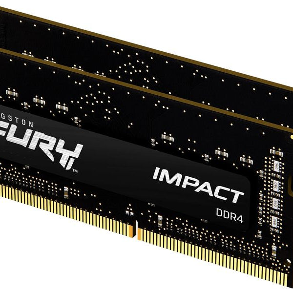 Kingston Fury Impact, SO-DIMM, DDR4, 32GB (2x 16GB) 3200MHz