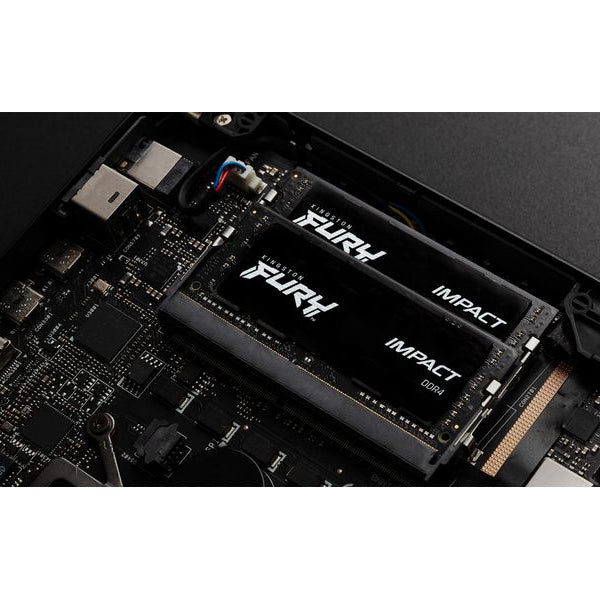 Kingston Fury Impact, SO-DIMM, DDR4, 64GB (2 x 32GB), 3200MHz - schwarz