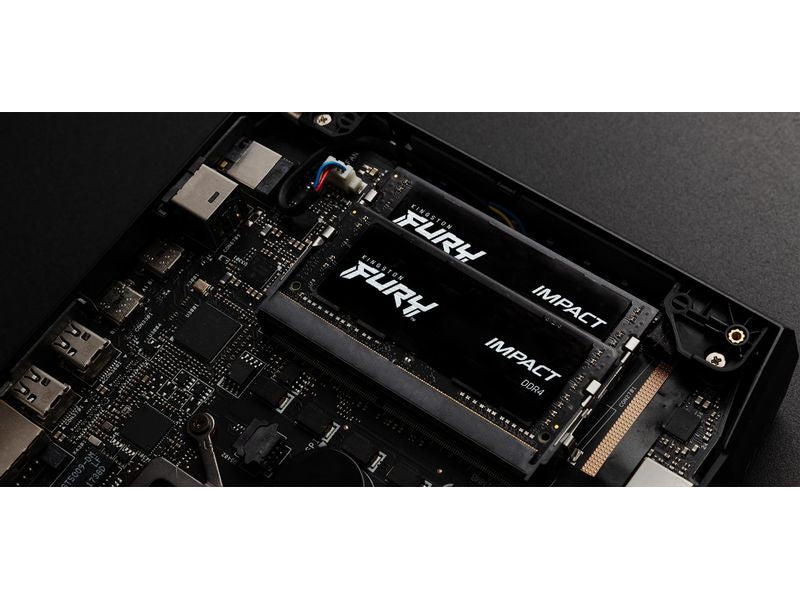 Kingston Fury Impact, SO-DIMM, DDR4 32GB, 3200MHz - schwarz