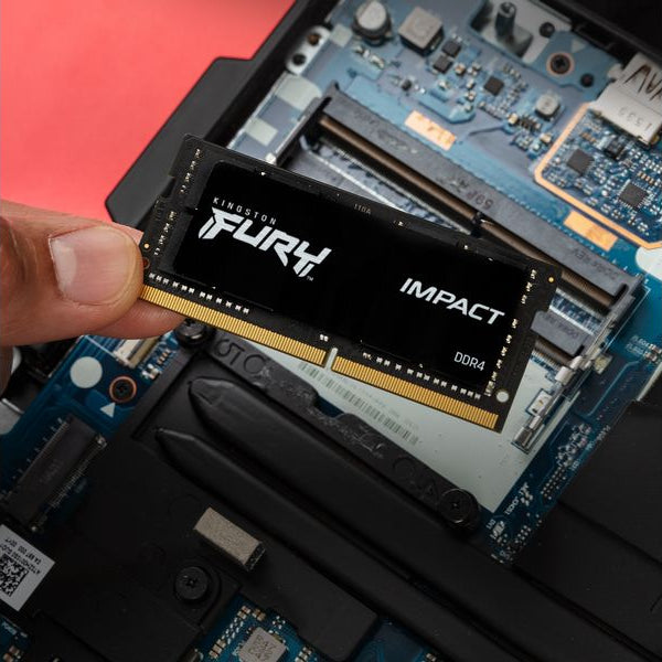Kingston Fury Impact, SO-DIMM, DDR4, 64GB (2 x 32GB), 3200MHz - schwarz