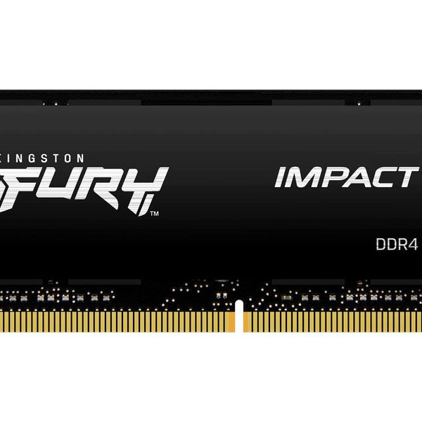 Kingston Fury Impact, SO-DIMM, DDR4, 64GB (2 x 32GB), 3200MHz - schwarz