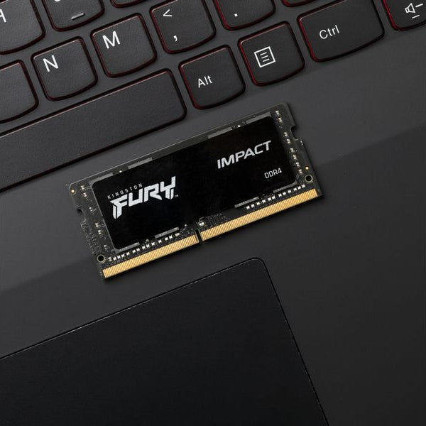 Kingston Fury Impact, SO-DIMM, DDR4 32GB, 3200MHz - schwarz